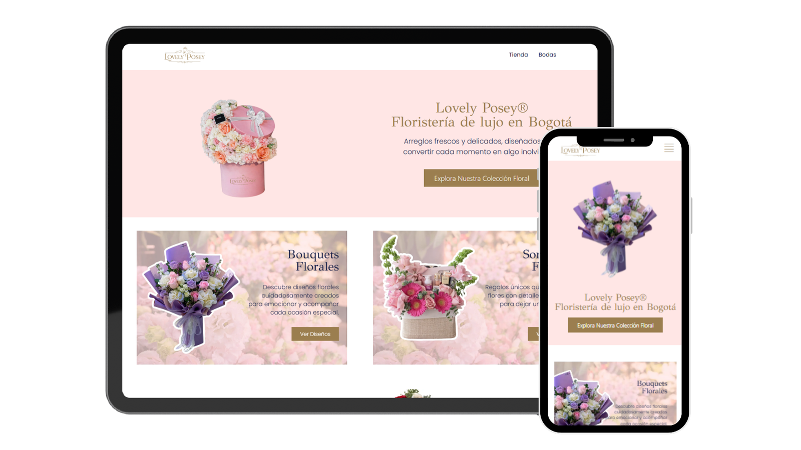 Lovely Posey - Diseño Web por LP Digital Marketing